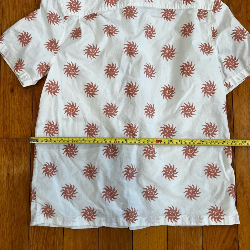 Nordstrom Sun Pattern button down Shirt - Picture 4 of 6